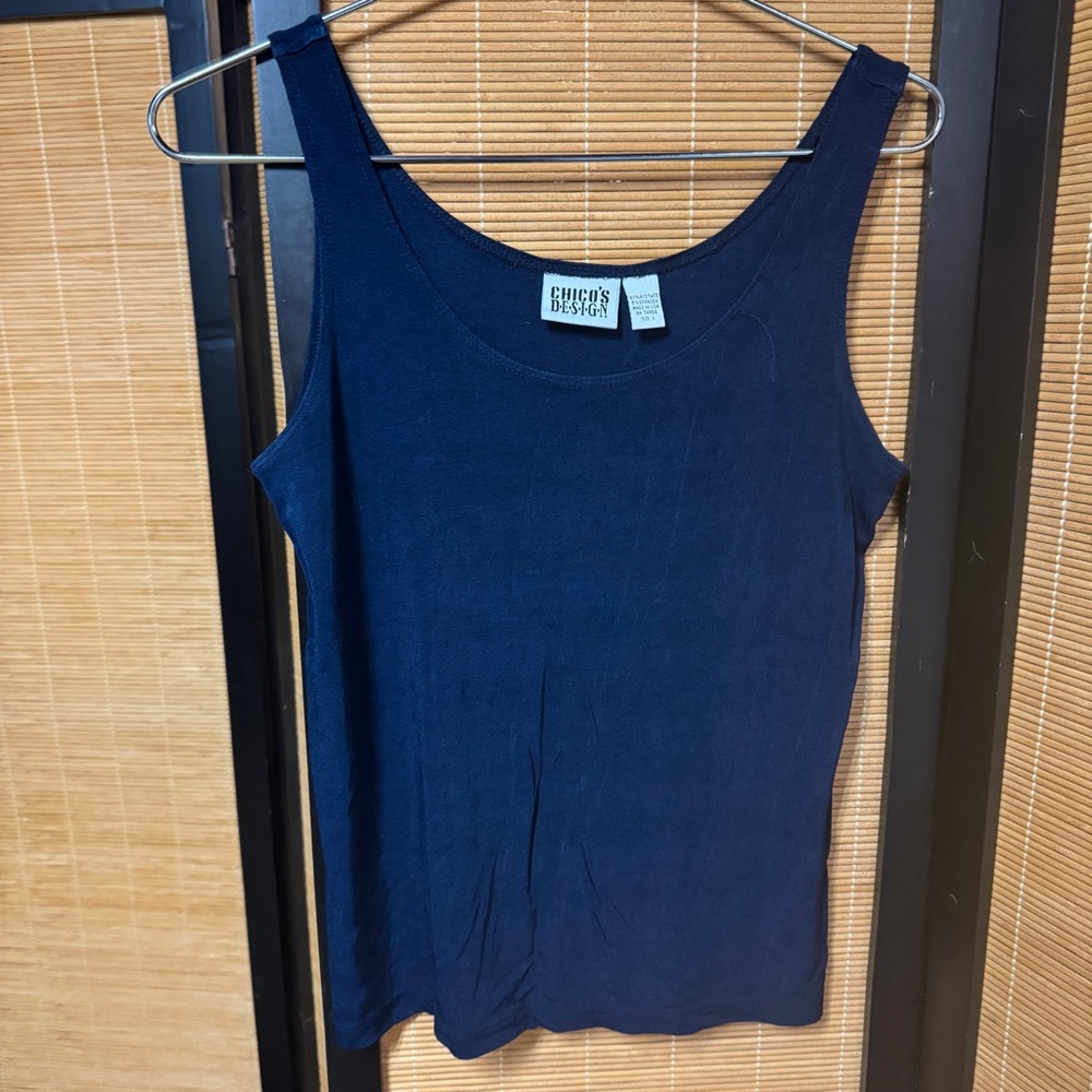 Chic Navy Tank Top